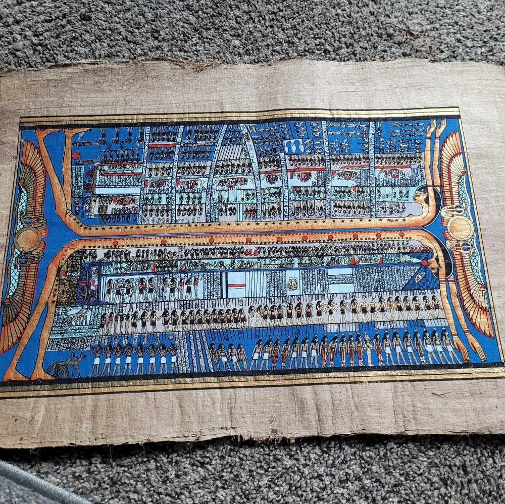 Egyptian Papyrus Picture
